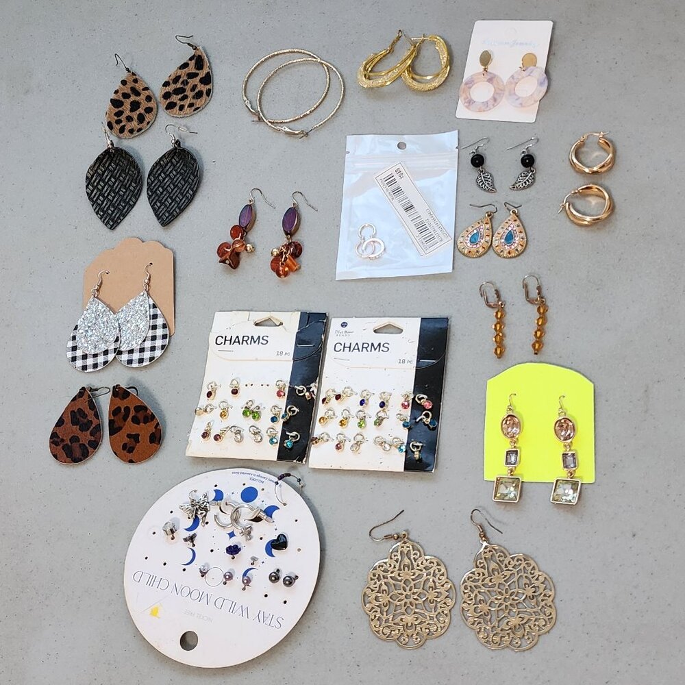 Earrings And Charms, Jewelry